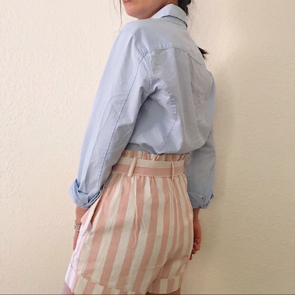 Men’s Unisex ASOS Button up Shirt in light blue - Picture 2 of 2